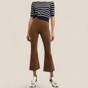 Veronica Beard Brown Cropped Jeans
